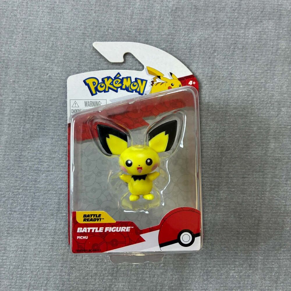 Jazwares Pokemon Pichu Battle Figure 2024 PKW3490 New Sealed 4+